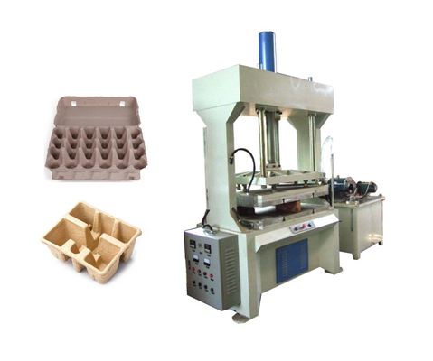 Egg Carton Paper Pulp Hot Pressing Machine Environmental Protection 20 Tons
