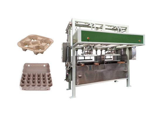 Paper Molded Renewable Egg Box Production Line 1500pcs/hr 100kw