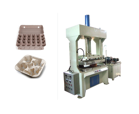 Pulp Molded Hot Pressing Machine With Working  Temperature 160~200℃ 12kw