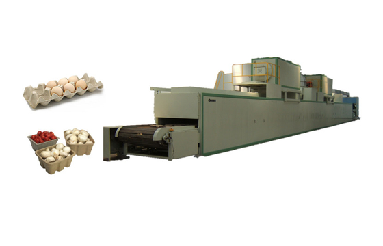 Fully Automatic Egg Tray Machine Egg Packaging Drying Line