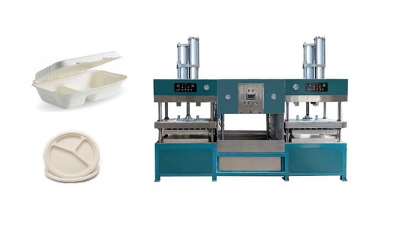 Biodegradable Pulp Molded Cup Lid Machine