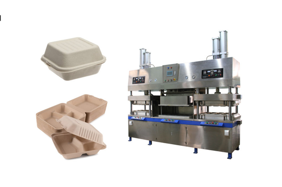 Biodegradable Pulp Molded Clamshell Box Machine