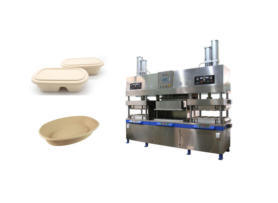 Pulp Molding Fiber Compostable Disposable Food Tray Machine