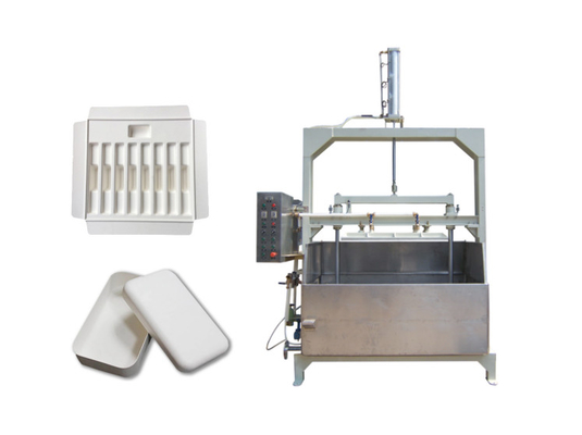 Semi - Auto Paper Moulded Electronic Paper Tray Production Line