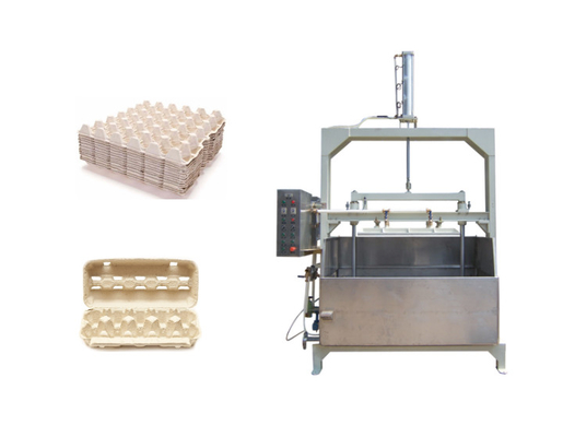 Reciprocating Paper Pulp 30 Packs Egg Tray Machine With Stacker