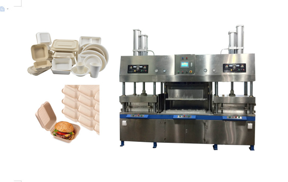 220V Semi Automatic Wet Press Packaging Machine For Tableware Making Customized Size