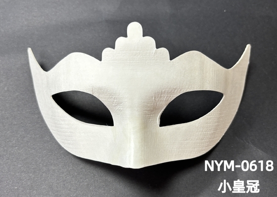 Recycle Existing Mold Biodegradable Paper Pulp Molded Cat Face Mask Support Personalization