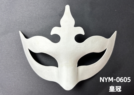 Recycle Existing Mold Biodegradable Paper Pulp Molded Cat Face Mask Support Personalization