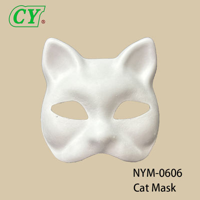 Eco-Friendly Biodegradable Pulp Molded Animal Mask Custom Drawable & Sprayable for Halloween Celebrations