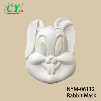 Eco-Friendly Biodegradable Pulp Molded Animal Mask Custom Drawable & Sprayable for Halloween Celebrations