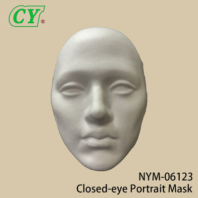 White DIY Full Face Masks Party Face Masks High-quality Pulp Material Paintable Paper Mask for Halloween