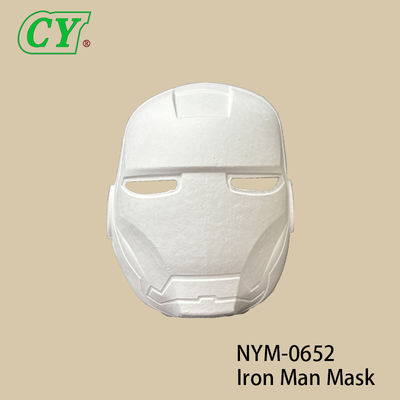 DIY Paintable Blank Masks White Pulp Ghost Mask for Halloween Cosplay Costume Party Favors