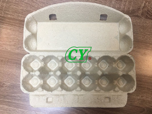 Egg Carton Paper Pulp Hot Pressing Machine Environmental Protection 20 Tons