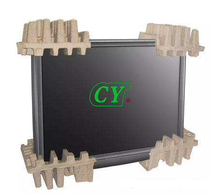 Disposable Molded Pulp Trays Biodegradable Pulp Industrial Package