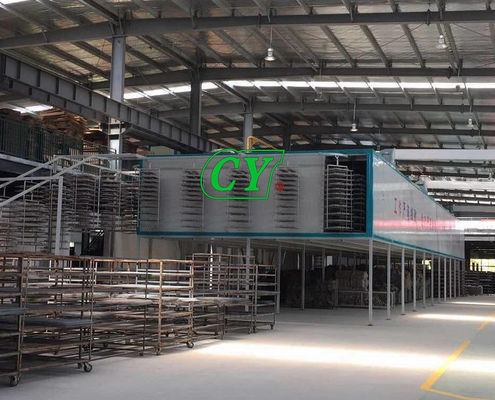 Recycle Pulp Drying Machine Pulp Egg Tray Drying Line Energy Saving