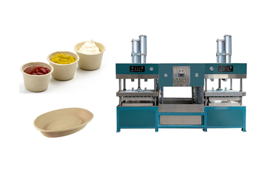 Disposable Fiber Takeaway Food Tray Soup Bowl Machine